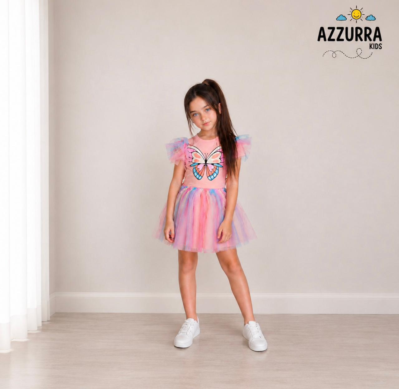 TUTU SKIRT BUTTERFLY SET