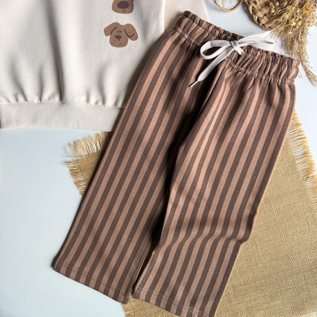 BROWN DOG PANT SET