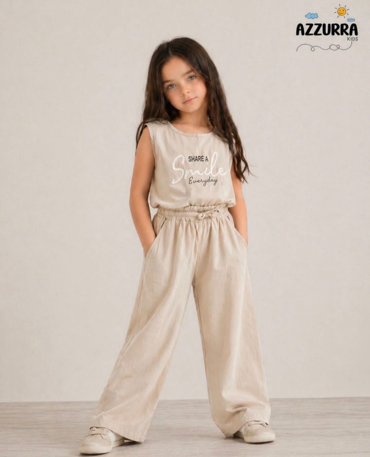 DROP A SMILE BEIGE SET