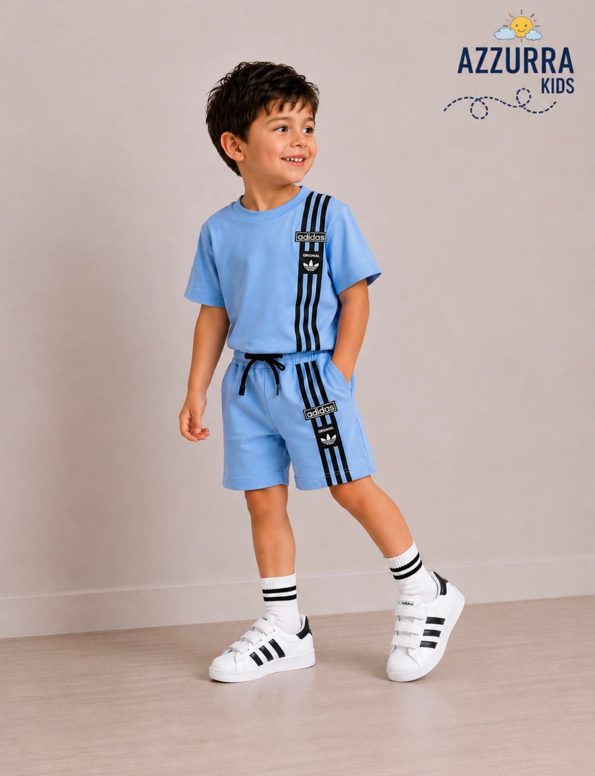 BLUE ADIDAS