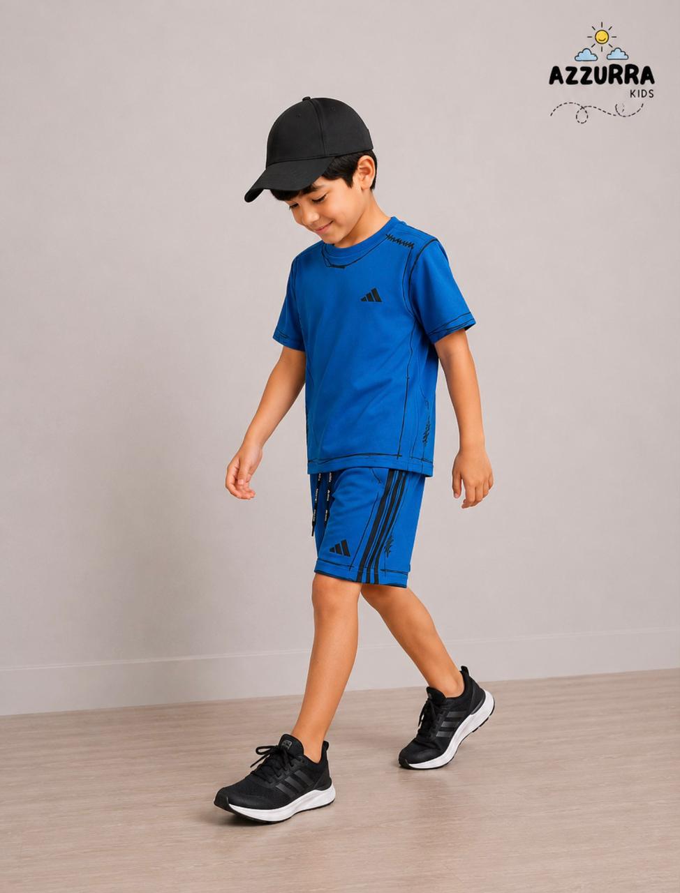 BLUE ADIDAS SET