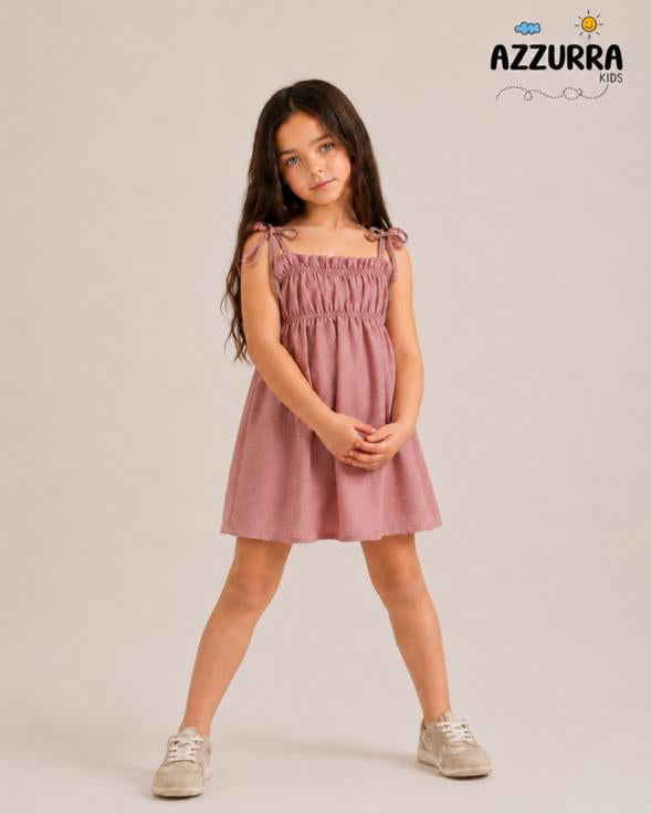 ROSEWOOD LINEN DRESS