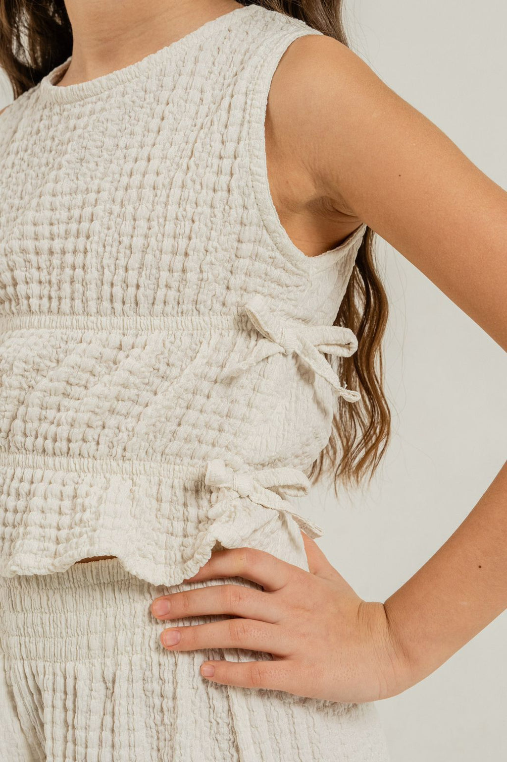 BEIGE PANT SET
