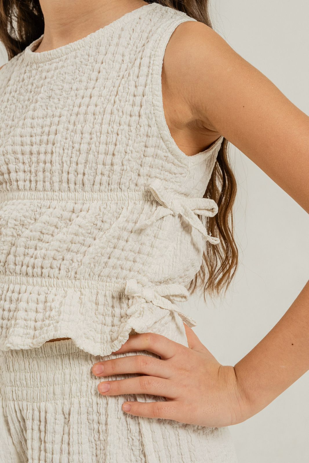 BEIGE PANT SET