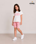 FUCHSIA ADIDAS CYCLIST SET
