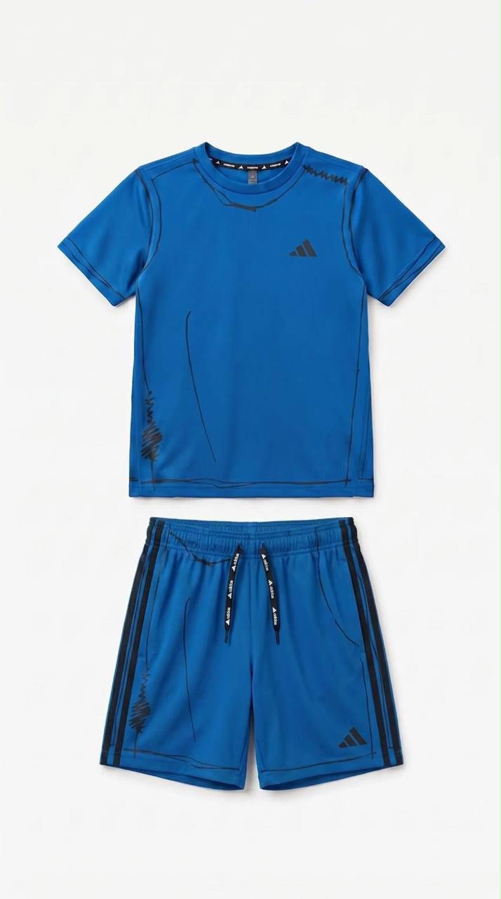 BLUE ADIDAS SET