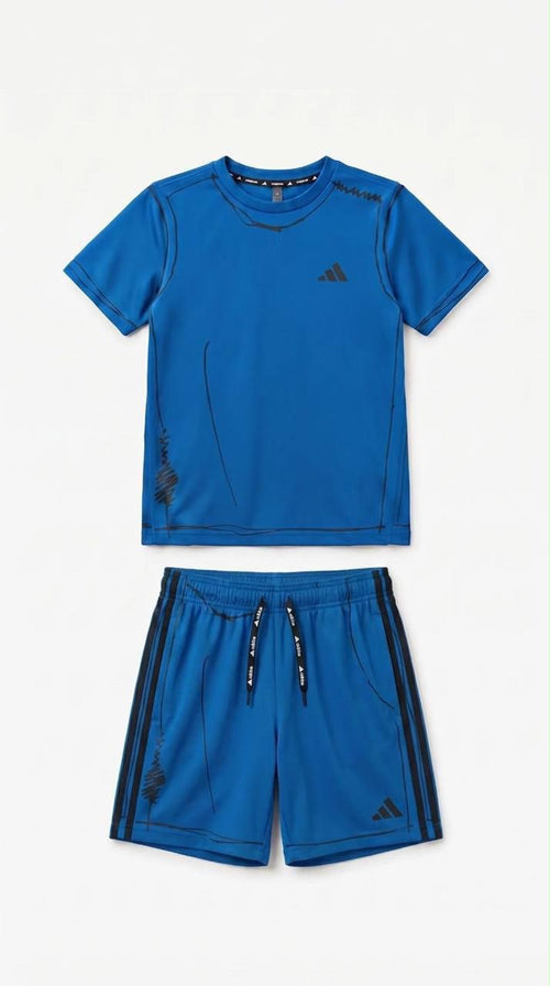 BLUE ADIDAS SET