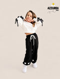 BLACK AND WHITE HEART SET