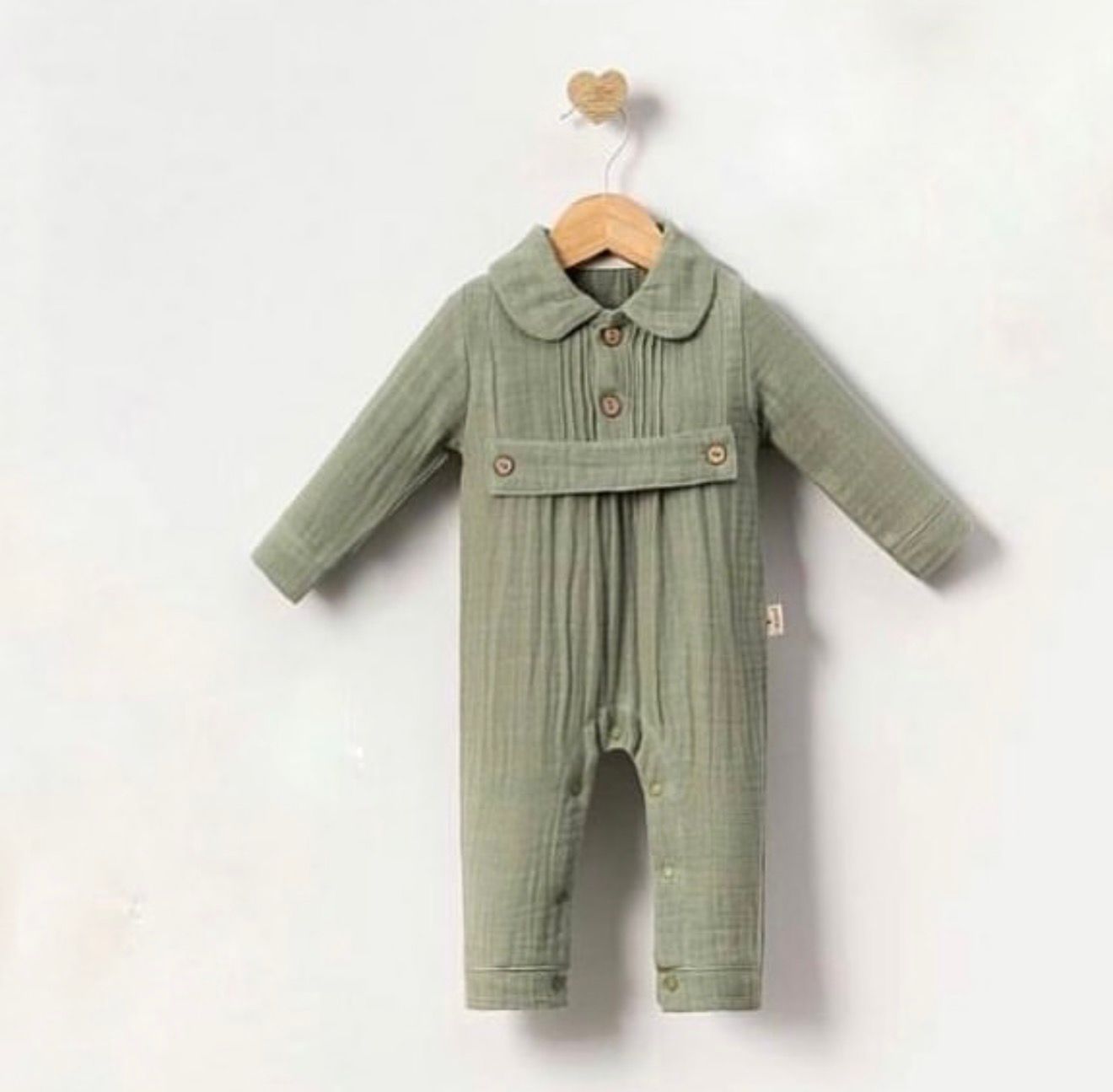 GREEN ROMPER