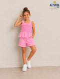 PINK SHORT SET