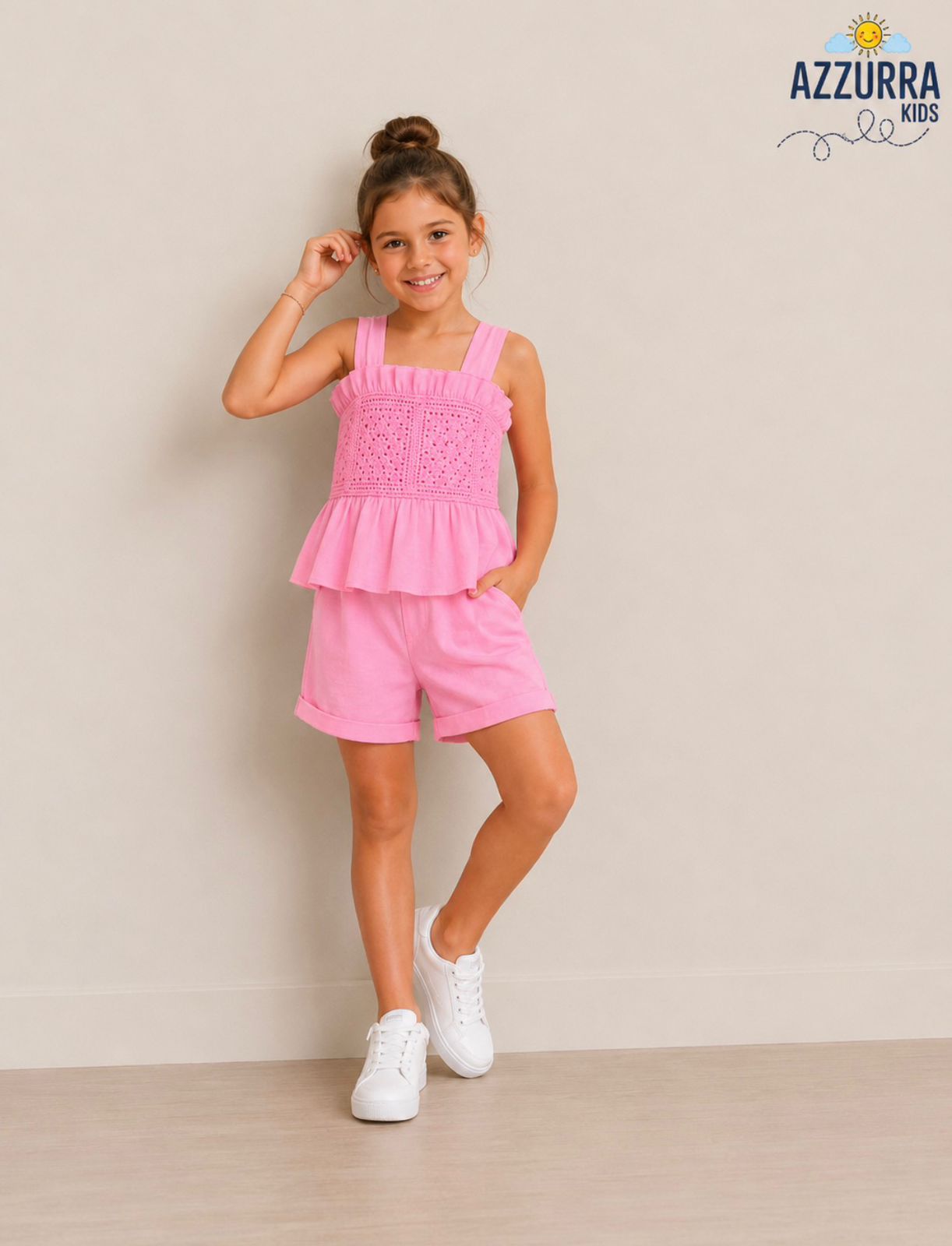PINK SHORT SET