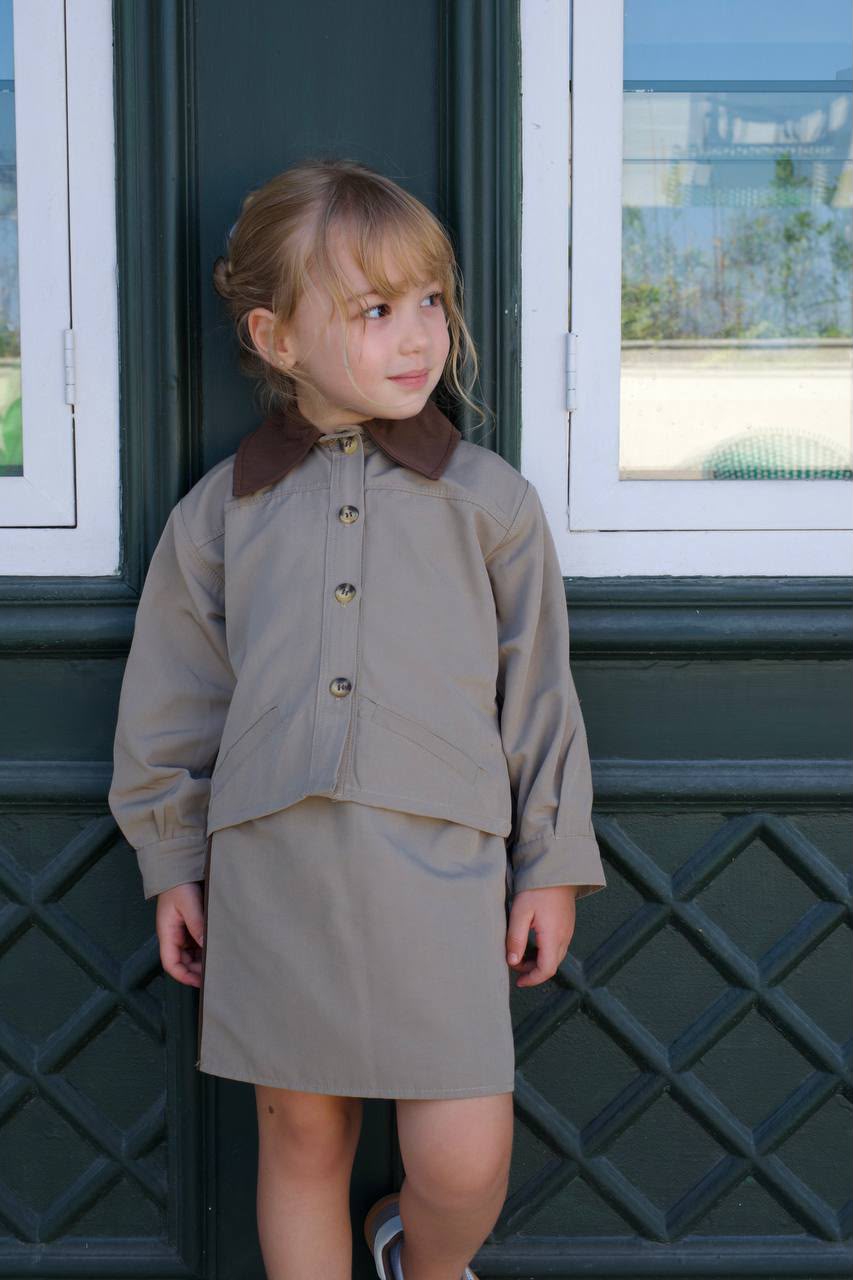 SKIRT AND JACKET SET