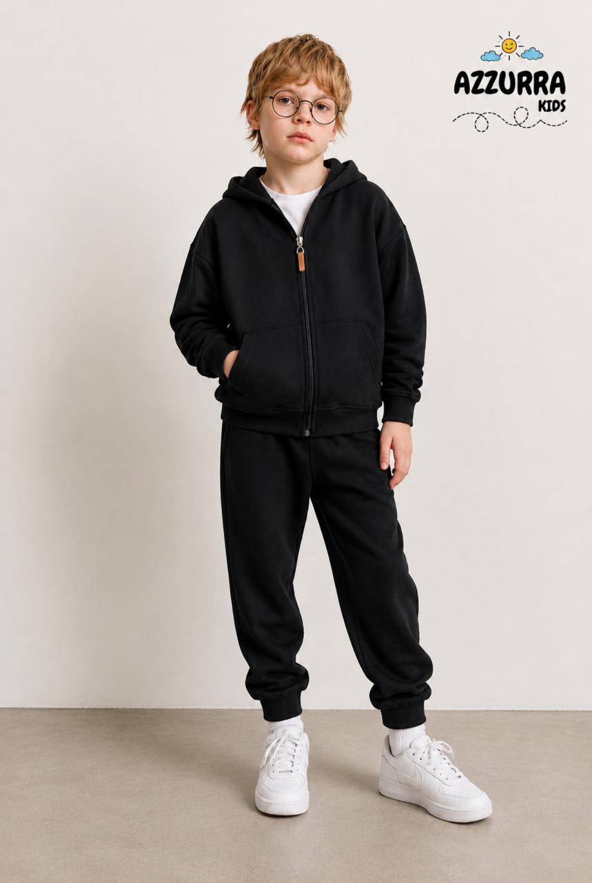 BLACK BASIC TRACKSUIT