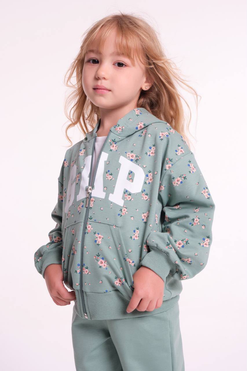 FLORAL MINT GREEN GAP SET