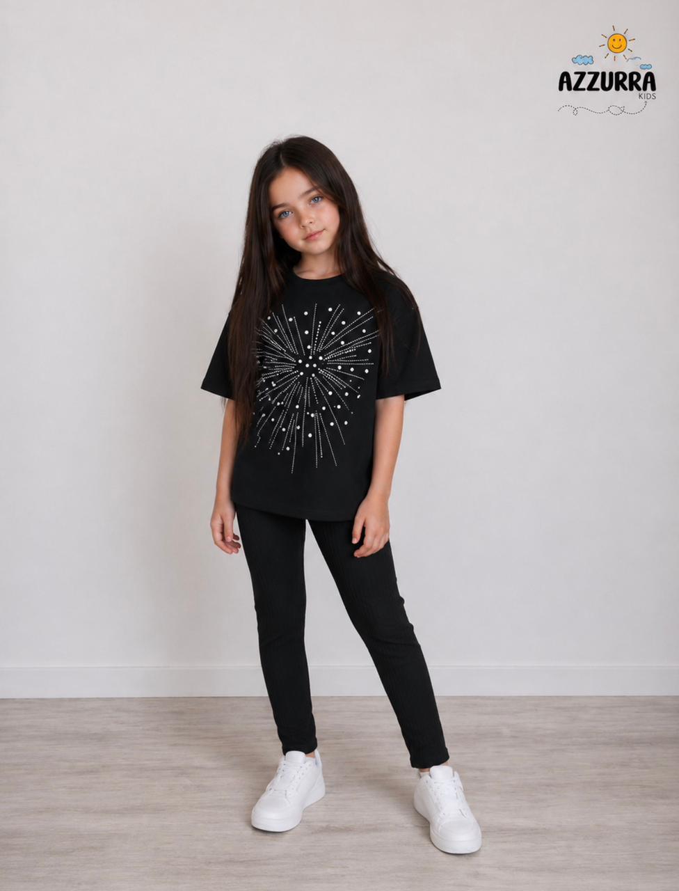 BLACK COTTON SET