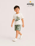 PLAYSTATION GREEN ADIDAS SHORT SET