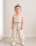 BEIGE LINEN SET