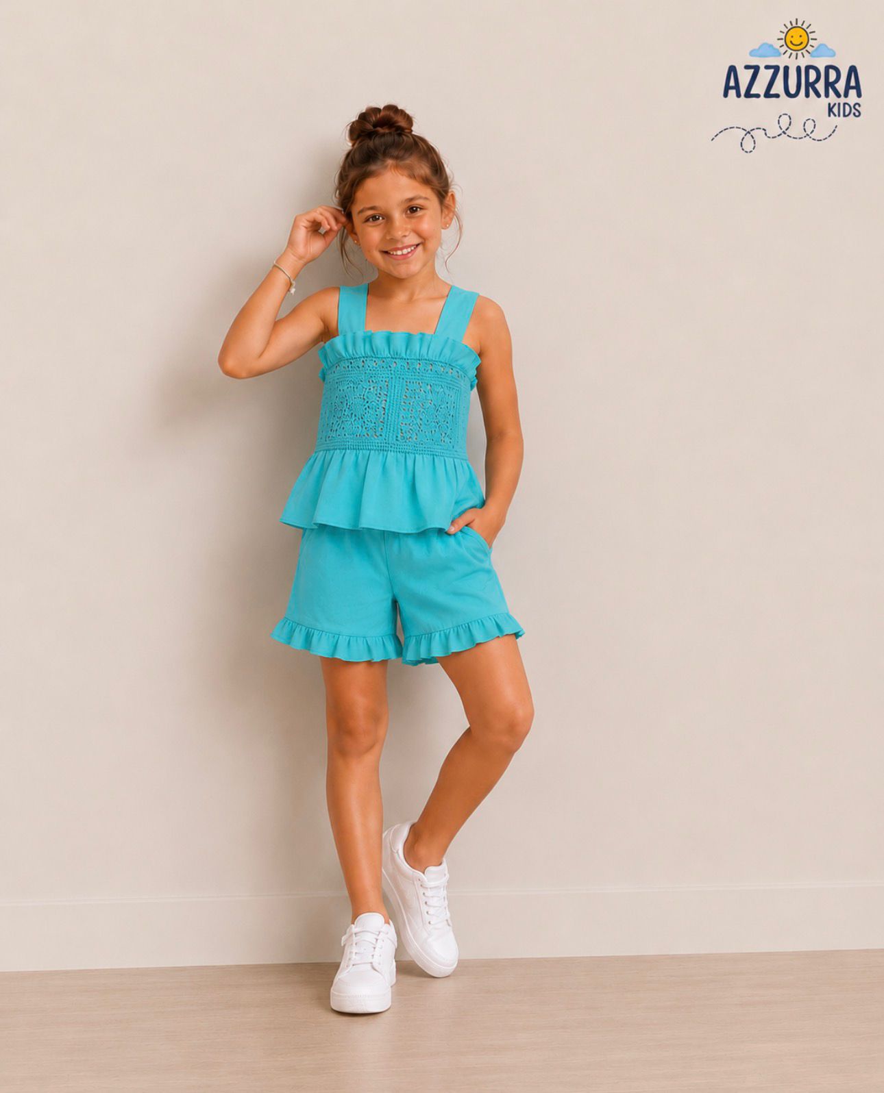 BLUE SHORT SET