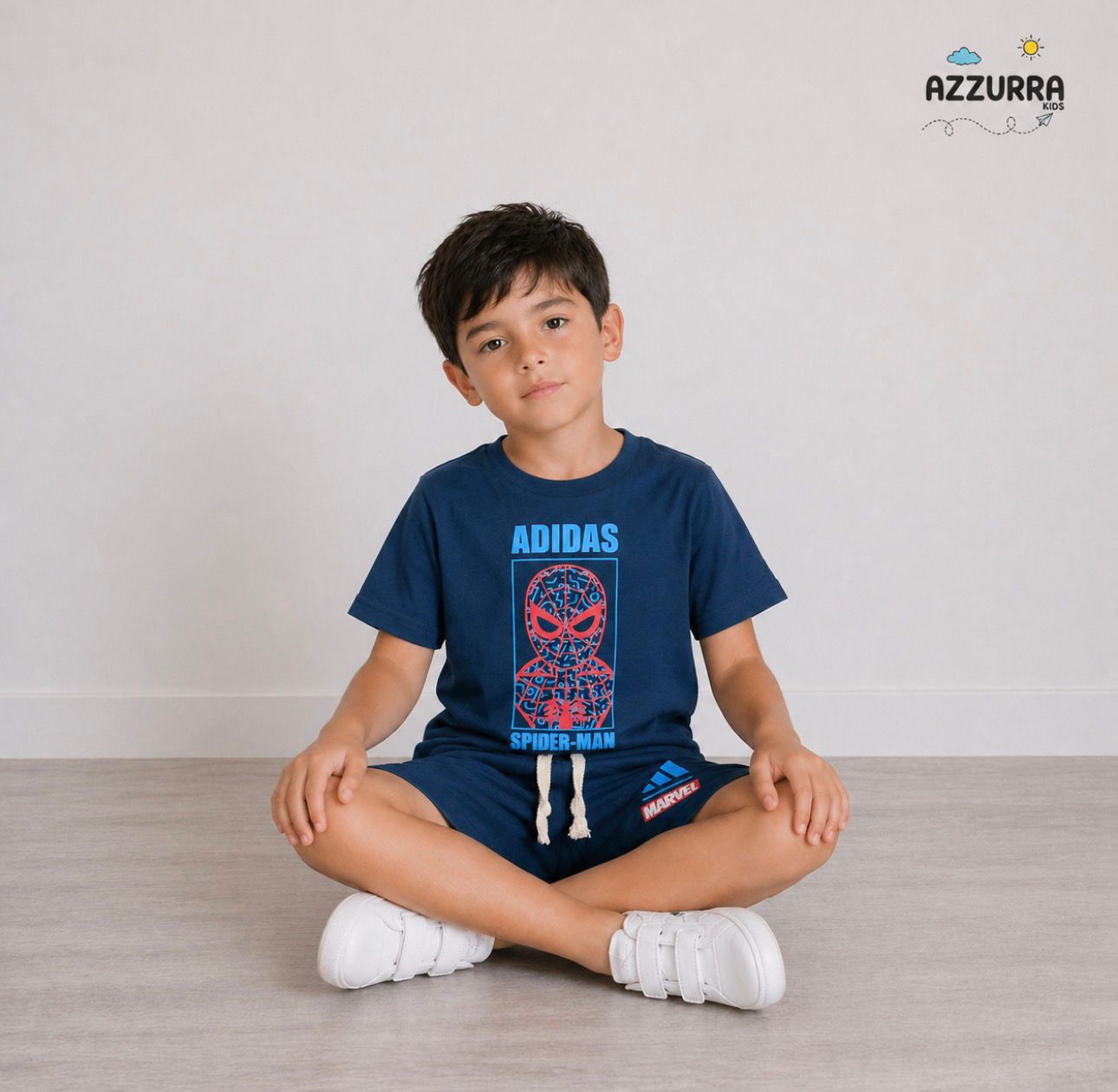 ADIDAS SPIDER NAVY SET