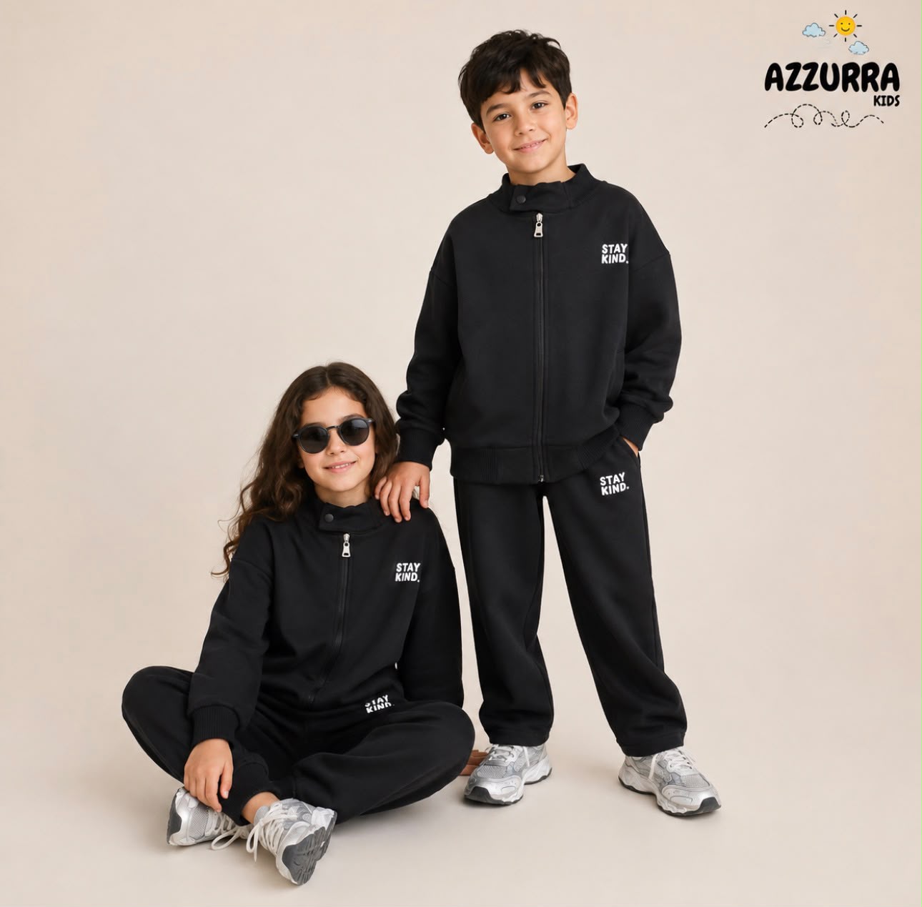STAY KIND BLACK SET
