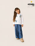 BLUE FLOWER PANT SET