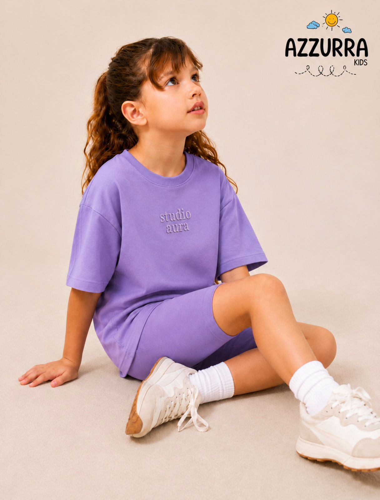 PURPLE CYCLIST SET