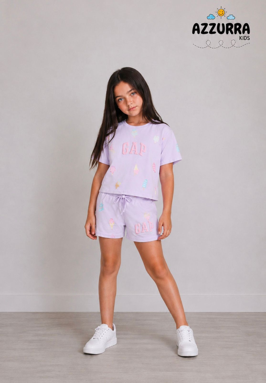 ICE CREAM PURPLE GAP SET