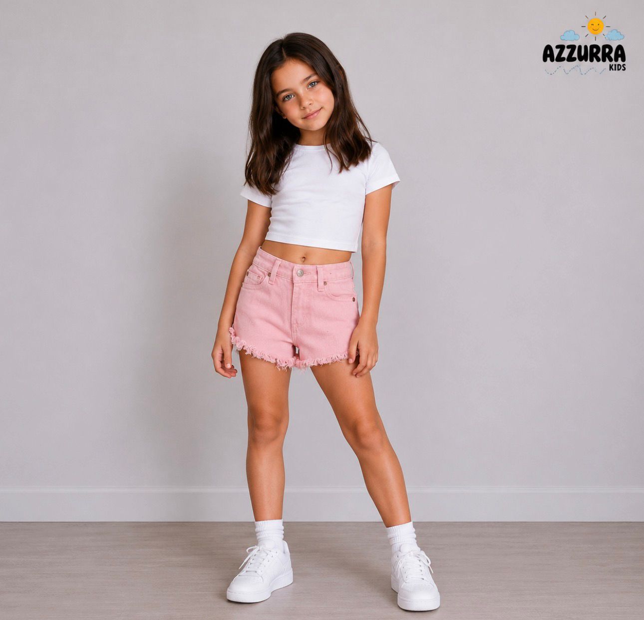 DENIM PINK SHORT