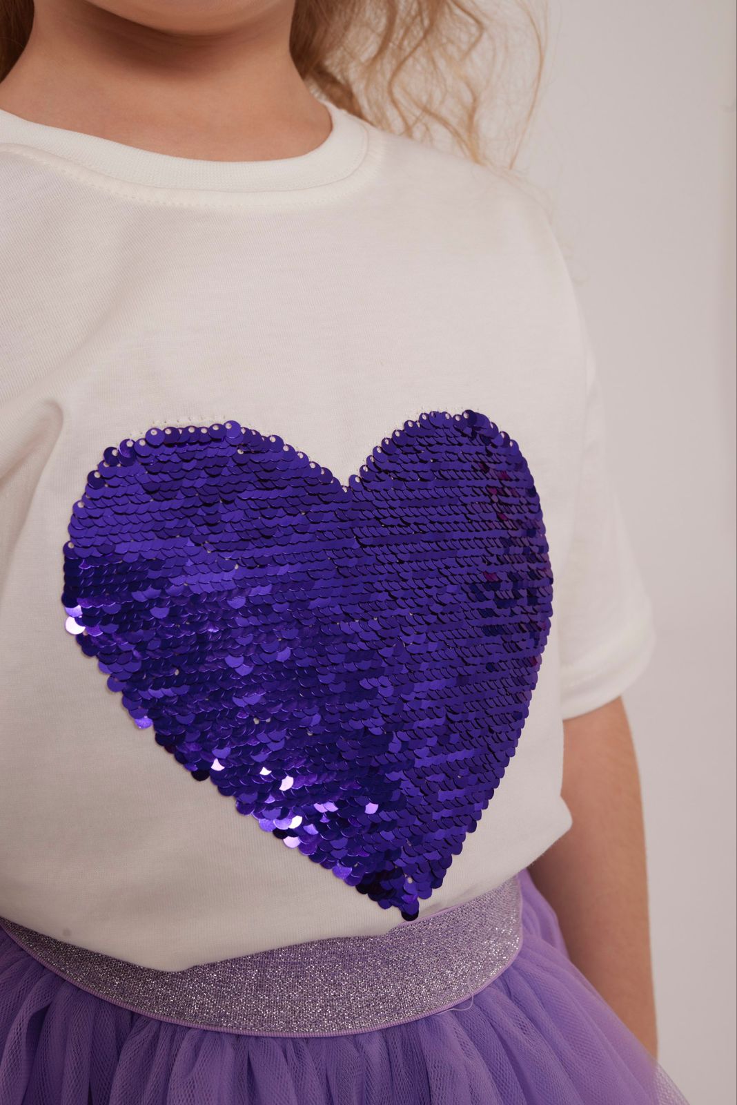 PURPLE TUTU SKIRT SET