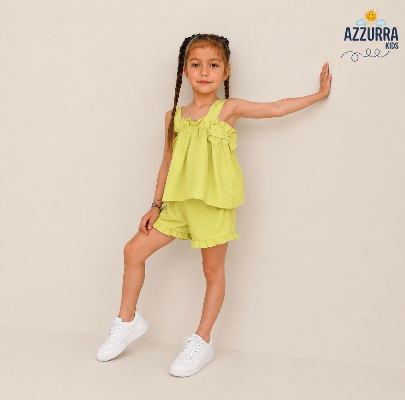 YELLOW SHORT SET