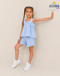 LIGHT BLUE SHORT SET
