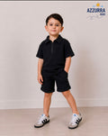 BLACK SET WITH ZIPPER