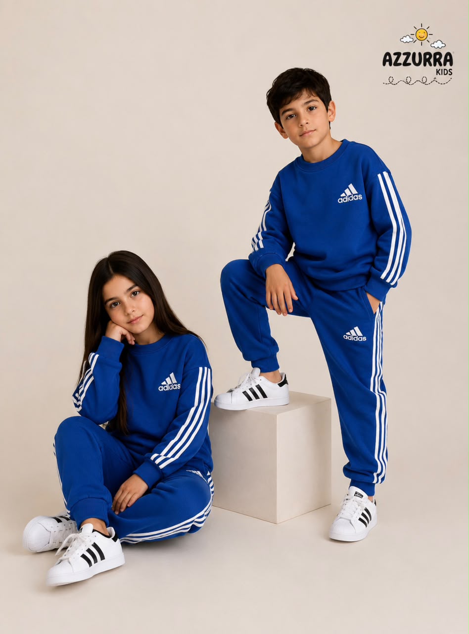 BLUE ADIDAS SET