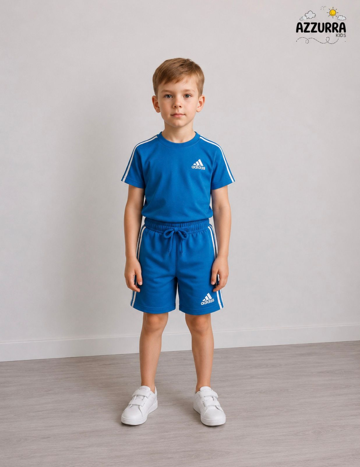 ADIDAS BLUE SET