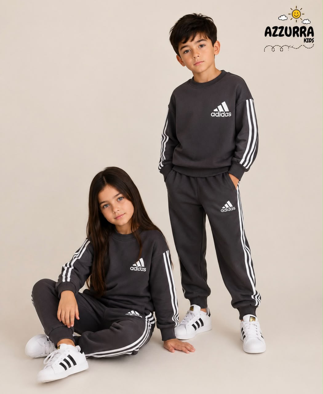 GREY ADIDAS SET