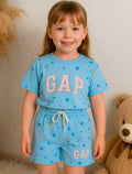 FLORAL LIGHT BLUE GAP