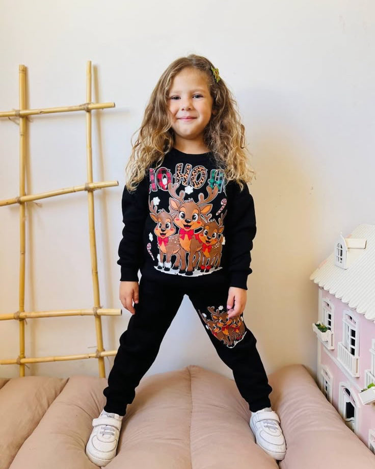 HO HO HO FLEECE SET