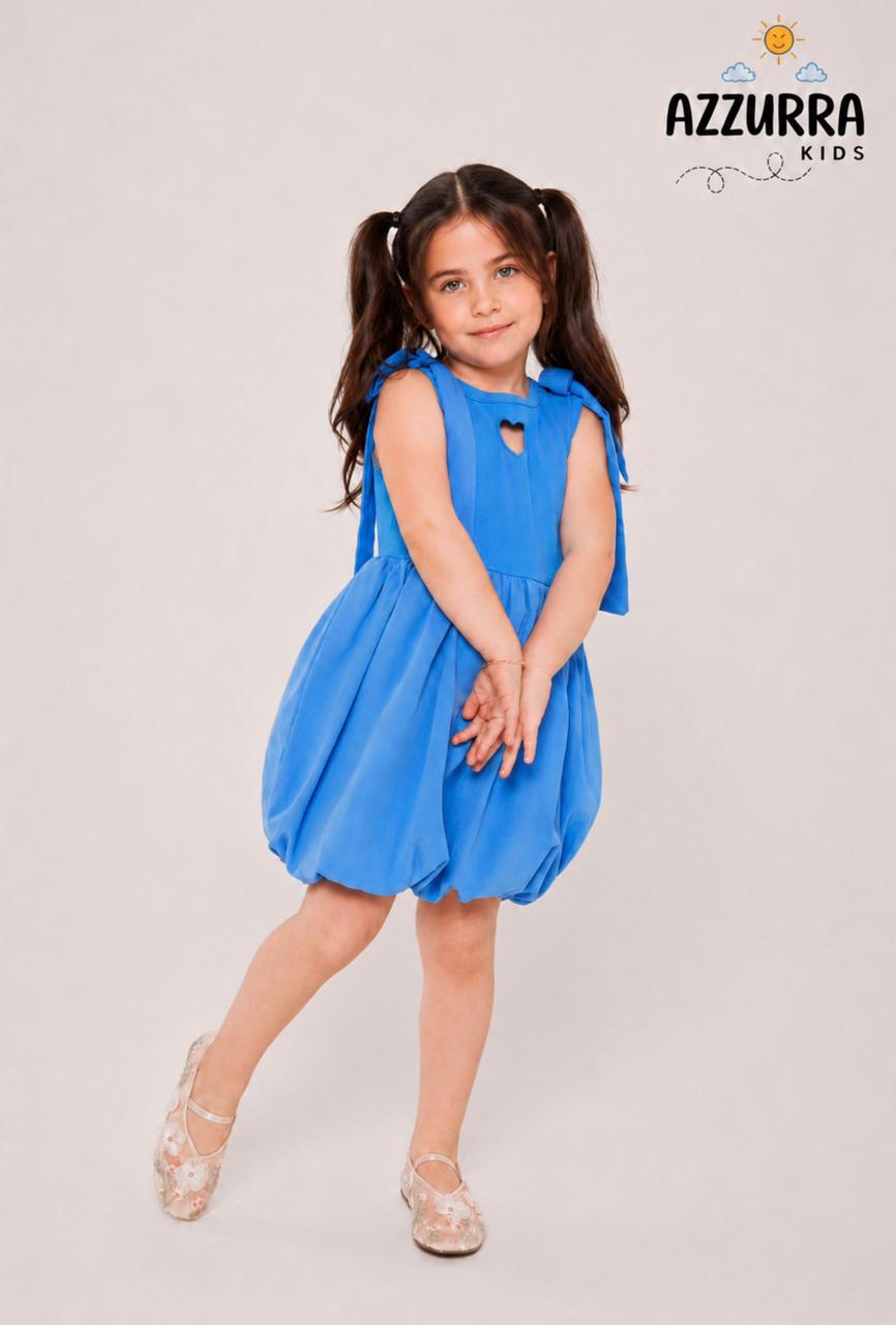 BLUE DRESS WITH HEART