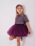 TUTU PURPLE SKIRT SET