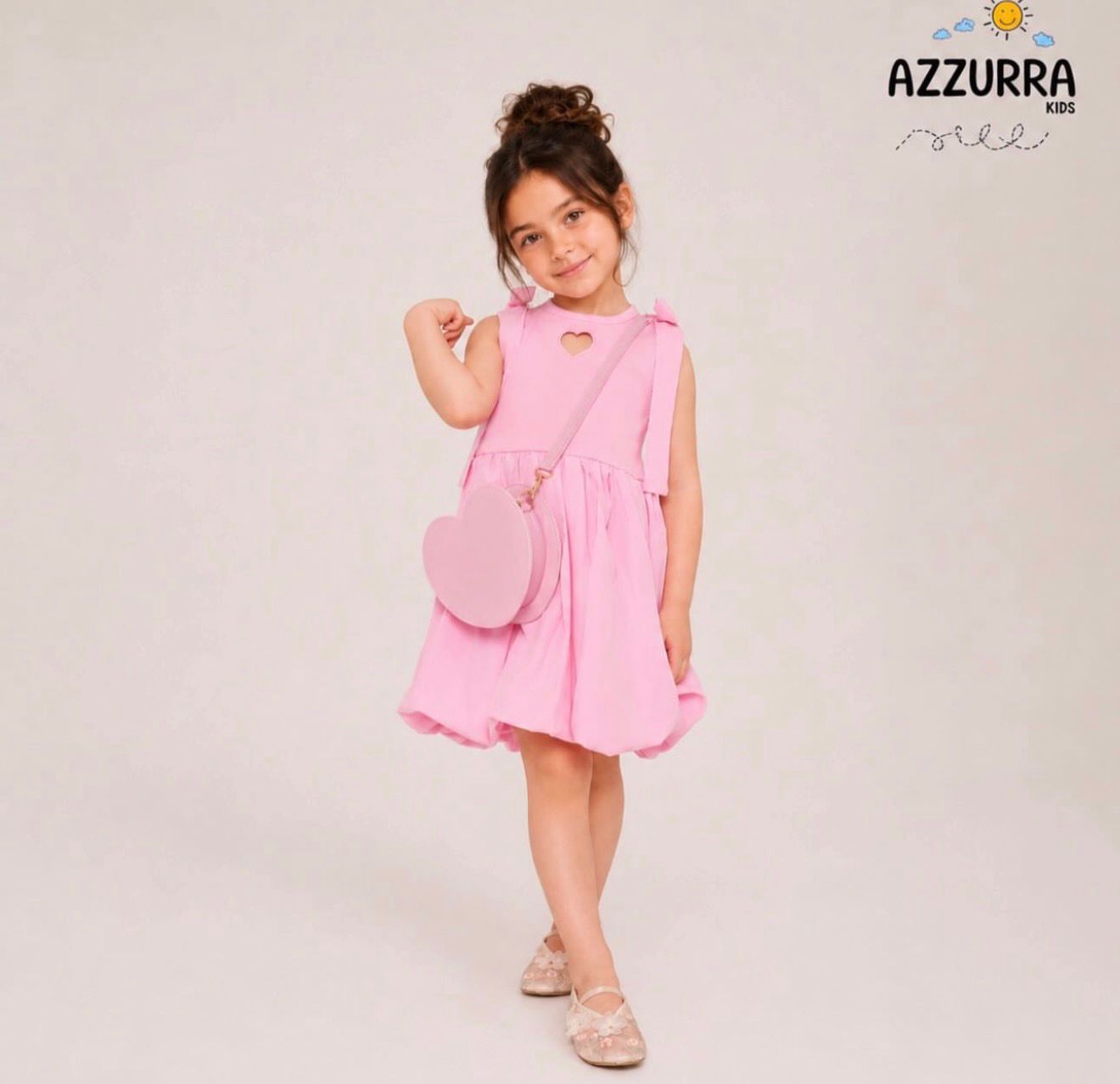 PINK DRESS WITH HEART