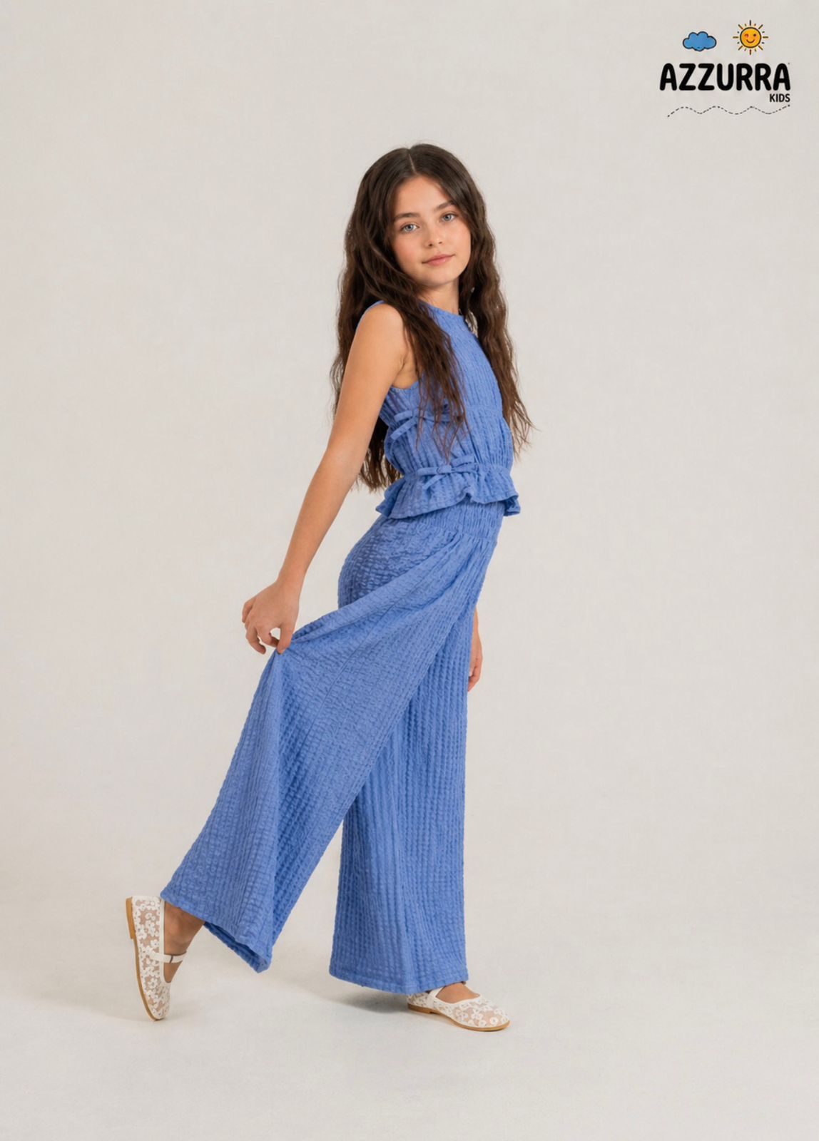 BLUE PANT SET