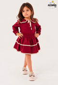 BURGUNDY SKIRT SET