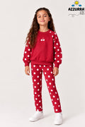 RED POLKA DOTS