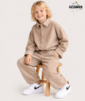 VELOUR BEIGE SET