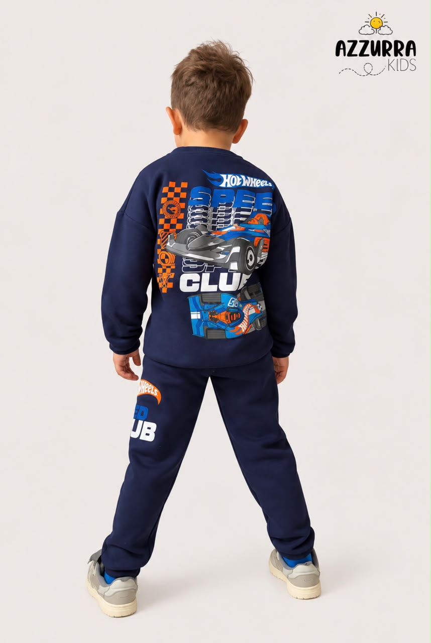 HOTWHEELS FLEECE SET