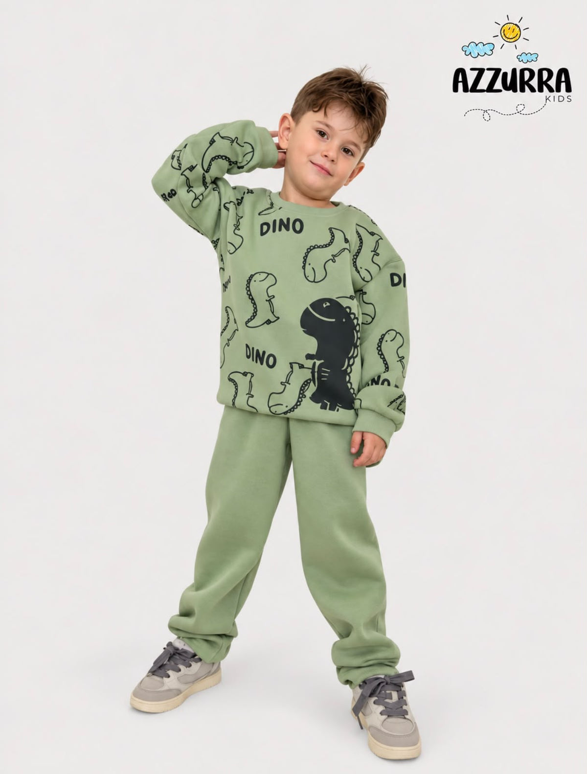 DINO FLEECE SET
