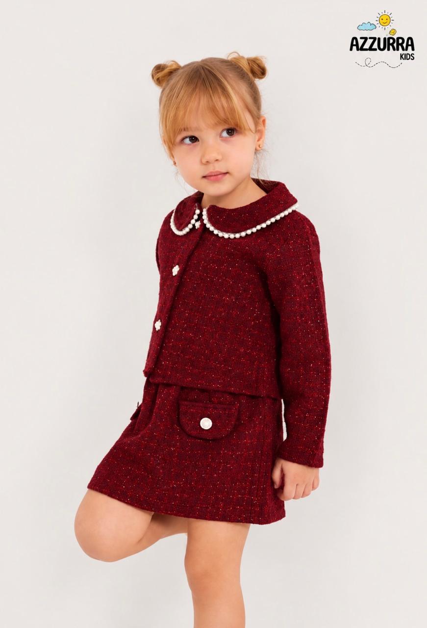 BURGUNDY PEARL SET