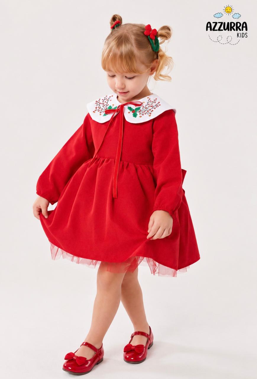 CHRISTMAS RED DRESS