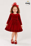 CHRISTMAS RED VELVET DRESS