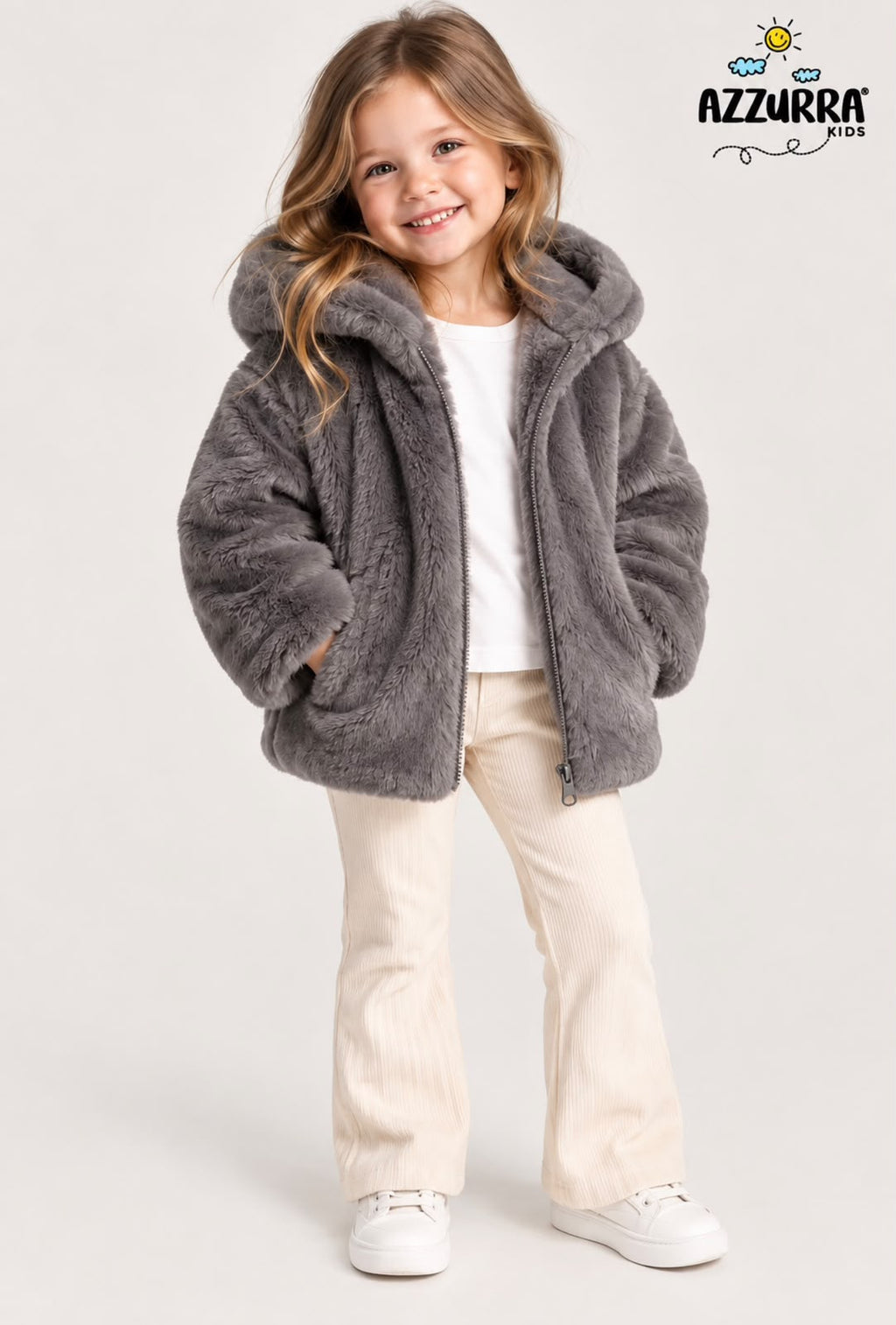 FUR DARK GREY JACKET